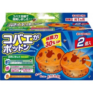 日本 金雞KINCHO 果蠅誘捕盒/盒2入