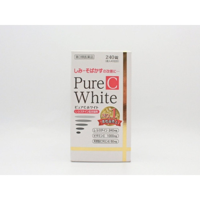 日本 米田 Pure White C 美白丸 240錠 