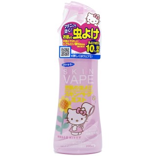 日本-SKIN VAPE 防蚊液 粉色蜜桃味 200ml
