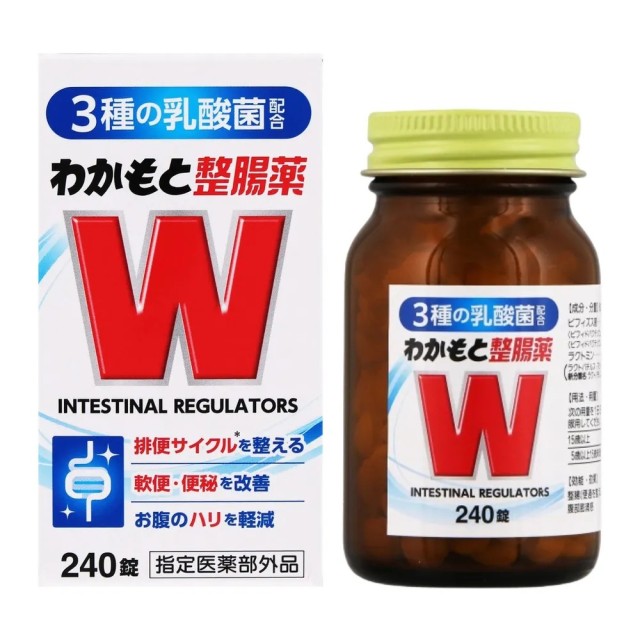 【新包裝】日本 W若 元 乳酸菌整腸 240錠