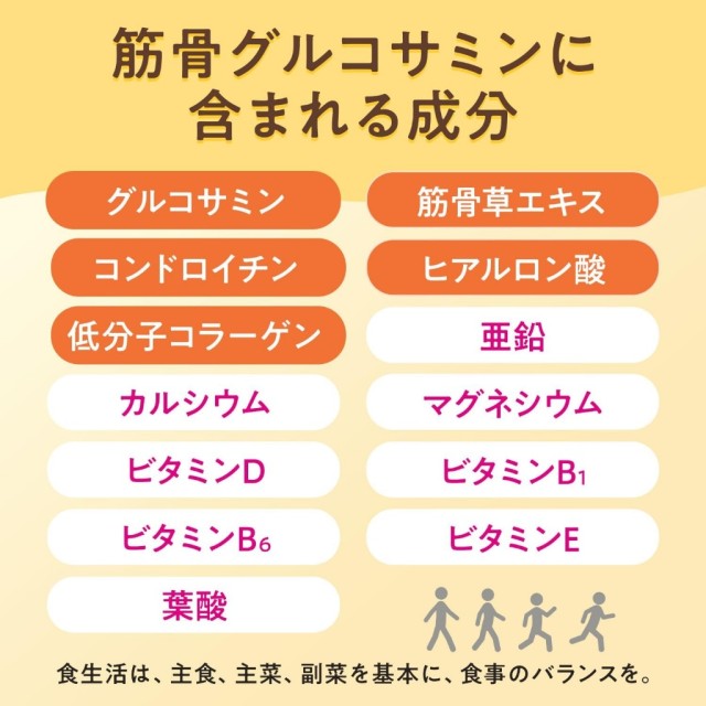 日本-Asahi朝日 筋骨軟骨素葡萄糖胺 720粒/90日份
