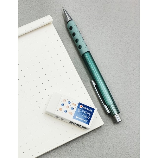 橡皮擦NO.1品牌🏅韓國 花郎HWARANG 柔軟抗菌橡皮擦 #藍【一組5個】