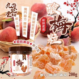 許願回歸📢 超值加量🆕 香港㊣九龍堂 酸梅粒 200g
