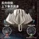 ☔️FlipShade 環扣10骨反向純色全自動雨傘【23英寸】