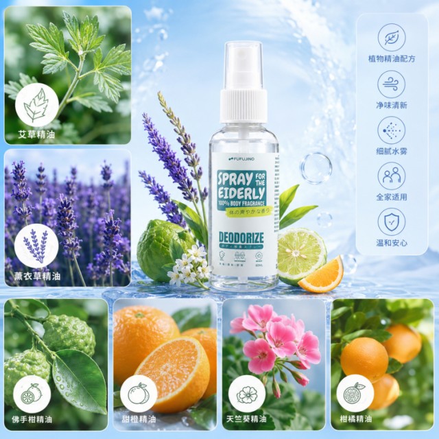 找回清新好氣味🌳FUFUJINO 除味香氛噴霧 60ml【一組2瓶】