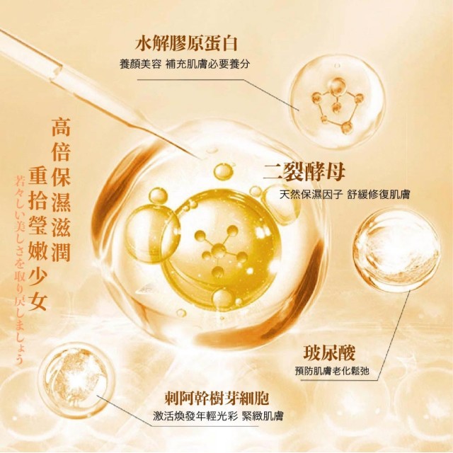 韓國製造 EVEG 377煥顏 二裂酵母激活亮白面膜 25ml*10片/組