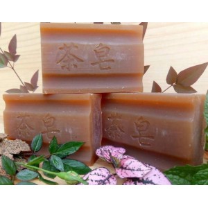 台灣 天然茶籽皂130g【箱出100顆免運】