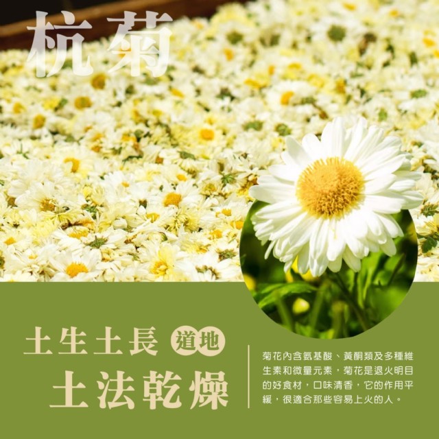 【晨一鮮食】降溫去暑氣 天然清香 冷泡也🉑 氧生菊花青茶 3g*30入